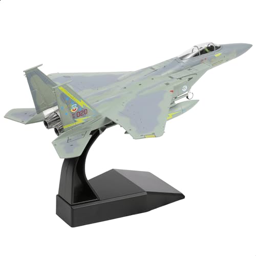 NUOTIE 1/100 F-15A Eagle Fighter 76-0020 Modell-Druckguss-Metall-Flugzeugmodell Militär-Kampfflugzeugmodell mit Ständer für Erwachsene, Militär-Enthusiasten, Sammlungsdisplay oder Geschenk NUOTIE 1/100 F-15A Eagle Fighter 76-0020 Modell-Druckguss-Metall-Flugzeugmodell Militär-Kampfflugzeugmodell mit Ständer für Erwachsene, Militär-Enthusiasten, Sammlungsdisplay oder Geschenk von NUOTIE