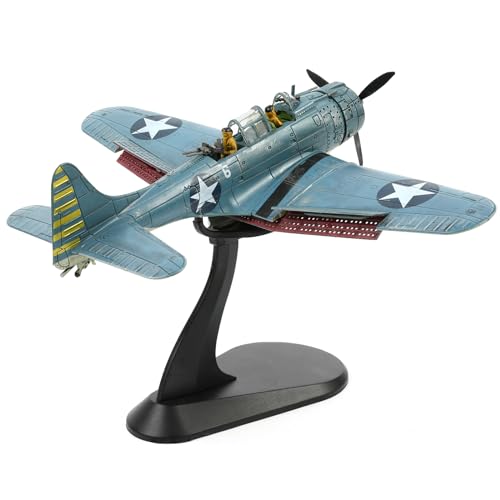NUOTIE 1/72 Douglas SBD-2 Dauntless Dive Bommber Modell 2. Weltkrieg Midway Vintage Warplane Metall Druckguss Flugzeug Militärausstellungsflugzeug für Display Sammlung oder Geschenk NUOTIE 1/72 Douglas SBD-2 Dauntless Dive Bommber Modell 2. Weltkrieg Midway Vintage Warplane Metall Druckguss Flugzeug Militärausstellungsflugzeug für Display Sammlung oder Geschenk von NUOTIE