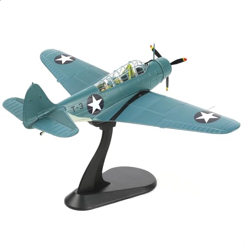 NUOTIE 1/72 TBD Devastator U.S. Navy WWII Kampfflugzeug Modell Druckguss Metall Flugzeug Militär Display Flugzeug für Display Sammlung oder Geschenk von NUOTIE