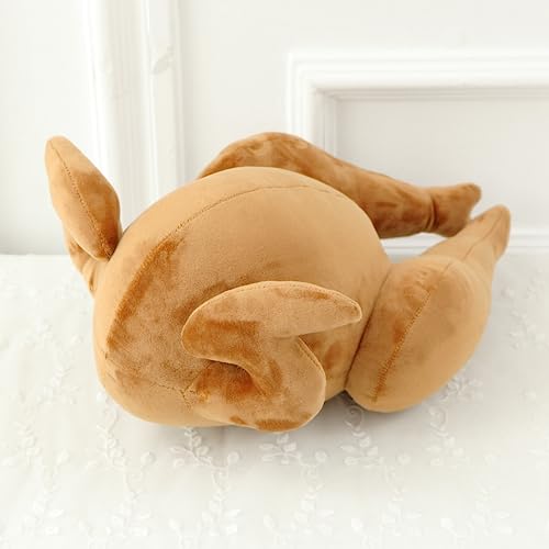 NURCIX Plüschtier 45Cm Simulation Plüschtier Simulation Brathähnchen Kissen Süßes Kissen Geburtstag Urlaub Geschenk Weihnachten Zimmerdekoration von NURCIX