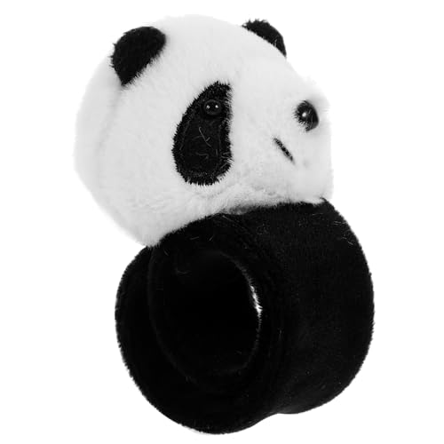 NUSITOU Panda-armband Plüscharmband Plüsch-tier-slap-armband Tierparteien Bevorzugen Plüsch-slap-band Panda-vorhanghalter Gastgeschenke Für Dschungelpartys Spielzeug Kind Schüttgut Puppe von NUSITOU