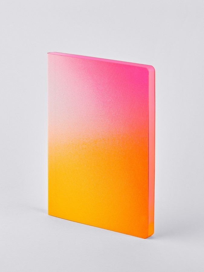 NUUNA Notizbuch Colour Clash Burn L Light von NUUNA