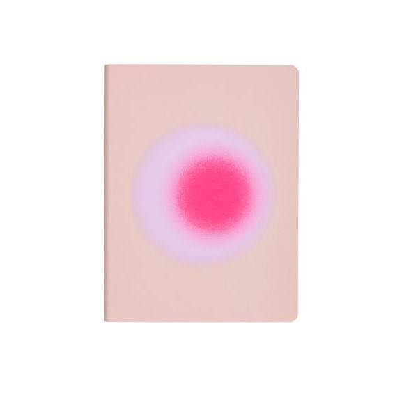 NUUNA Notizbuch Colour Clash Trance Pink L Light von NUUNA