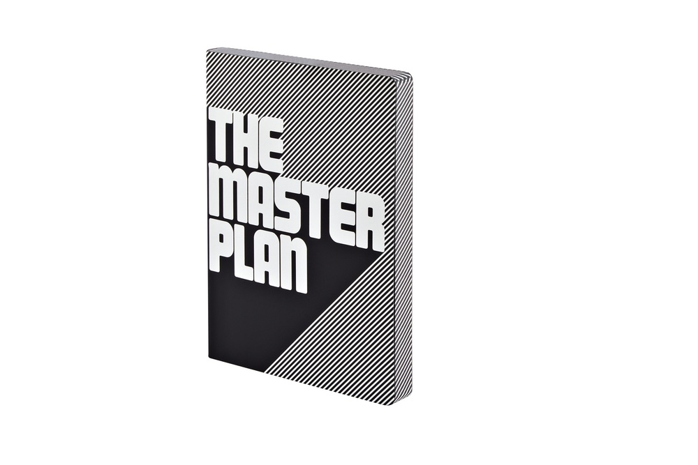 NUUNA Notizbuch Graphic The Master Plan L von NUUNA