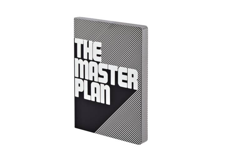 NUUNA Notizbuch Graphic The Master Plan L von NUUNA
