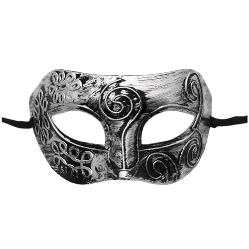 NUUROO Maskenball Masken, Venezianische Maske Damen Herren Maskerade Maske Vintage Antik Venezianischen Masken Mit Elastischem Seil Manner Frauen Halloween Karneval Fasching Gesicht Kostüm Maske von NUUROO