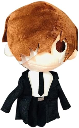 NUWIND Anime Plüschfiguren Puppe Spielzeug Dazai Osamu Nakahara Chuuya Ryunosuke Akutagawa Plüsch Gefüllte Sammlung Figur Weiche Dekoration Geschenke Cosplay Requisiten (Dazai Osamu B) von NUWIND