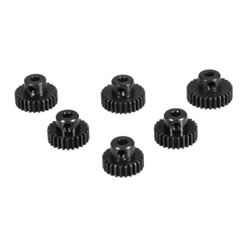 NUZAMAS 48DP Ritzelsatz 24T 25T 26T 27T 28T 29T Metallgetriebe für 3,175 mm Welle 1/10 RC bürstenloser Bürstenmotor NUZAMAS 48DP Ritzelsatz 24T 25T 26T 27T 28T 29T Metallgetriebe für 3,175 mm Welle 1/10 RC bürstenloser Bürstenmotor von NUZAMAS