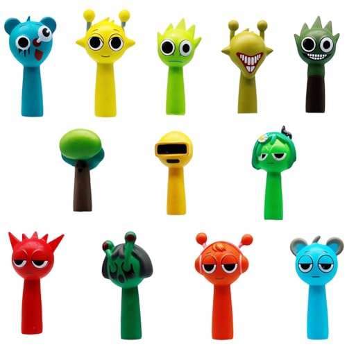 12PCS Sprun-ki Figuren, Sprunki Spielzeugfiguren Set, Bunte Sprun-ki Action Figures Statuefür Kinder und Erwachsene, Gamer und Deko, Ideal für Weihnachten und Geburtstage 12PCS Sprun-ki Figuren, Sprunki Spielzeugfiguren Set, Bunte Sprun-ki Action Figures Statuefür Kinder und Erwachsene, Gamer und Deko, Ideal für Weihnachten und Geburtstage von NVKRLFYD