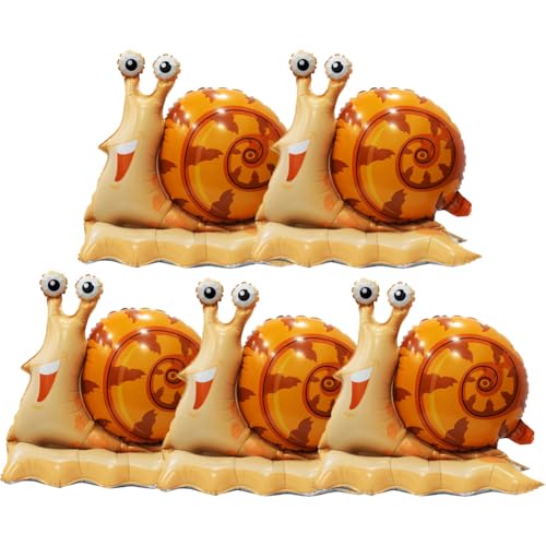 5PCS Schnecken-Ballon-Dekoration, Folienballon-Schnecke, Schnecken Geburtstags Dekorations Ballon-Set, Tier-Themen-Kinder, Mädchen, Geburtstag, Babyparty-Dekoration 5PCS Schnecken-Ballon-Dekoration, Folienballon-Schnecke, Schnecken Geburtstags Dekorations Ballon-Set, Tier-Themen-Kinder, Mädchen, Geburtstag, Babyparty-Dekoration von NVKRLFYD