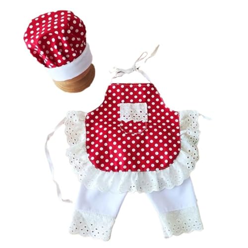 NVOQILIN Baby-Foto-Kostüm, Hut, Schürze, Hose, Outfit, Neugeborene, Foto-Requisiten, Fotoshooting, Kleidung, Kleinkind-Fotoanzug NVOQILIN Baby-Foto-Kostüm, Hut, Schürze, Hose, Outfit, Neugeborene, Foto-Requisiten, Fotoshooting, Kleidung, Kleinkind-Fotoanzug von NVOQILIN