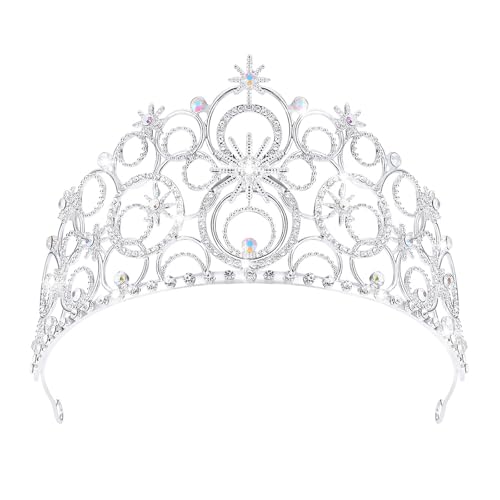NVOQILIN Blingbling Haarreifen für Mädchen, Geburtstagsparty, eleganter Festzug, Wassertropfen, Kristall, Mädchen, König, Kostüm, Kopfbedeckung NVOQILIN Blingbling Haarreifen für Mädchen, Geburtstagsparty, eleganter Festzug, Wassertropfen, Kristall, Mädchen, König, Kostüm, Kopfbedeckung von NVOQILIN