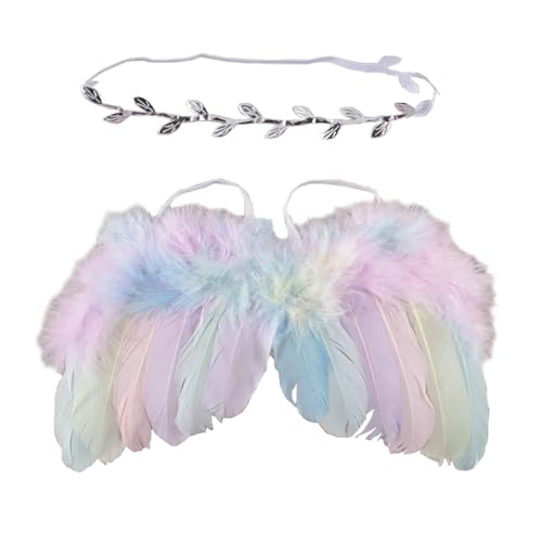 NVOQILIN Foto-Requisiten mit Blättern, Stirnband, weiß, für Säuglinge, Haarband, Fotografie-Requisiten, Kostüm für Kleinkinder NVOQILIN Foto-Requisiten mit Blättern, Stirnband, weiß, für Säuglinge, Haarband, Fotografie-Requisiten, Kostüm für Kleinkinder von NVOQILIN
