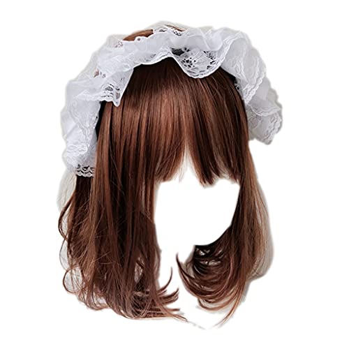 NVOQILIN Spitzen-Stirnbänder für Damen, mehrlagiges Spitzen-Stirnband, Neuheit, Kopfbedeckung, Hausmädchen, Cosplay, Party-Requisiten NVOQILIN Spitzen-Stirnbänder für Damen, mehrlagiges Spitzen-Stirnband, Neuheit, Kopfbedeckung, Hausmädchen, Cosplay, Party-Requisiten von NVOQILIN
