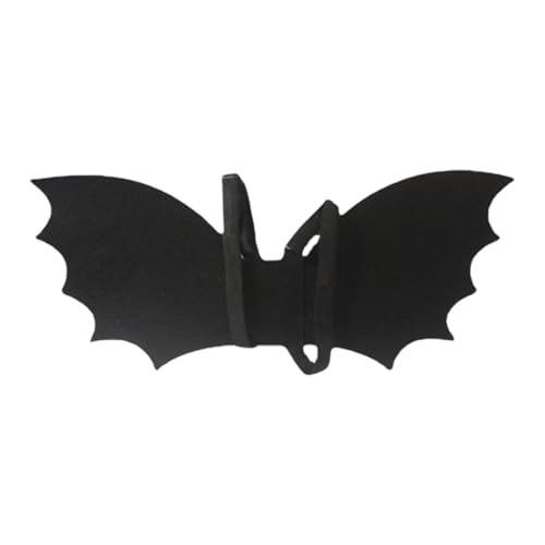 1 x Fledermausflügel, schwarze Flügel, Halloween-Zubehör, Drachenflügel für Halloween-Kostüm, Flügel für Kinder, Dekorationen, Fledermausumhang, perfekt für Halloween-Partys und Cosplay 1 x Fledermausflügel, schwarze Flügel, Halloween-Zubehör, Drachenflügel für Halloween-Kostüm, Flügel für Kinder, Dekorationen, Fledermausumhang, perfekt für Halloween-Partys und Cosplay von NVTEGR