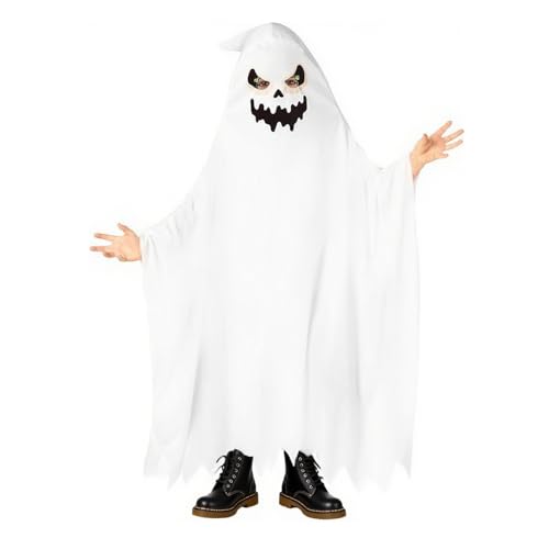 NVTEGR Geisterkostüm Kinder, Halloween-Kostüme für Kinder, weißes Geistergesichtskostüme für Halloween, gruseliges Geistergesichtskostüm für Jungen & Mädchen, Gruselige Verkleidung für Süßes oder NVTEGR Geisterkostüm Kinder, Halloween-Kostüme für Kinder, weißes Geistergesichtskostüme für Halloween, gruseliges Geistergesichtskostüm für Jungen & Mädchen, Gruselige Verkleidung für Süßes oder von NVTEGR