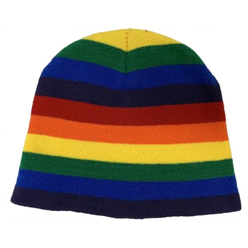 NW NATIONWEAR Pride Wintermütze LGTBQ Accesories - LGTB Pride Accesories - Gay Pride - Regenbogen schminke - regenbogen accessoires - Pride flagge Pride Flag Gat Flag von NW NATIONWEAR