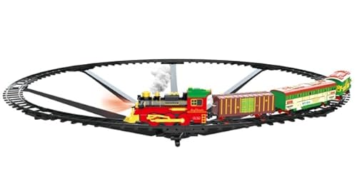 NXPZ Elektrischer Weihnachtszug, Weihnachtszug rund um den Weihnachtsbaum, Weihnachtszug, Spielzeugzug für Kinder mit Geräuschen, Weihnachtsgeschenke für Jungen und Mädchen NXPZ Elektrischer Weihnachtszug, Weihnachtszug rund um den Weihnachtsbaum, Weihnachtszug, Spielzeugzug für Kinder mit Geräuschen, Weihnachtsgeschenke für Jungen und Mädchen von NXPZ