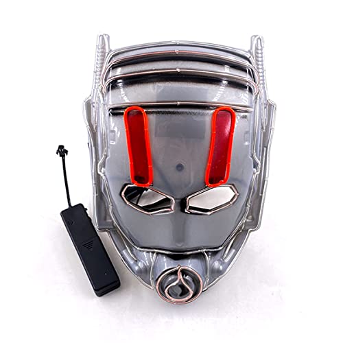 NXTFNRNX Ant-Mans Leuchtender Charakter Lustige Horror Cosplay Maske Vollgesichtskopfbedeckung für Karneval Kostüm Party Requisiten NXTFNRNX Ant-Mans Leuchtender Charakter Lustige Horror Cosplay Maske Vollgesichtskopfbedeckung für Karneval Kostüm Party Requisiten von NXTFNRNX