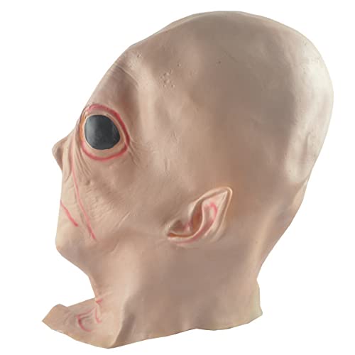 NXTFNRNX Festliche Tanzparty Cosplay Kopfbedeckung Horror Grimasse Cosplay Maske Alien Cosplay Maske Vinyl Glatzenmonster Cosplay Kopfbedeckung Maske Horror Kopfbedeckung für Karneval Kostüm Party NXTFNRNX Festliche Tanzparty Cosplay Kopfbedeckung Horror Grimasse Cosplay Maske Alien Cosplay Maske Vinyl Glatzenmonster Cosplay Kopfbedeckung Maske Horror Kopfbedeckung für Karneval Kostüm Party von NXTFNRNX