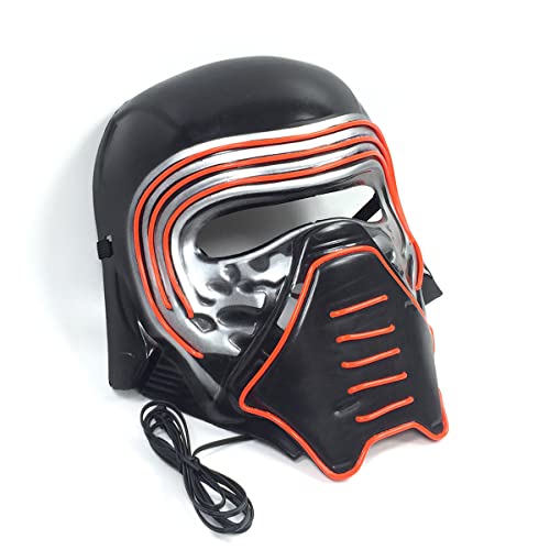 NXTFNRNX Halloween Maskerade Leuchtende Cosplay Maske Bar Party Leuchtende Cosplay Maske El Leuchtende Kopfbedeckung für Karneval Kostüm Party Requisiten NXTFNRNX Halloween Maskerade Leuchtende Cosplay Maske Bar Party Leuchtende Cosplay Maske El Leuchtende Kopfbedeckung für Karneval Kostüm Party Requisiten von NXTFNRNX
