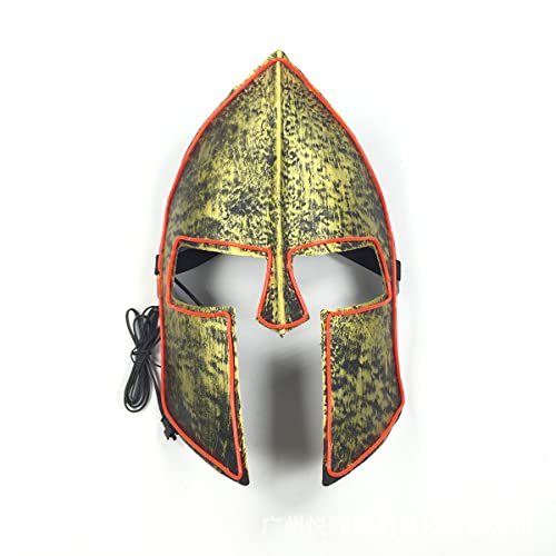 NXTFNRNX Maskerade Leuchtende Cosplay Maske Fluoreszierende Cosplay Maske Bar Party Kaltlicht Kopfbedeckung für Karneval Kostüm Party Requisiten NXTFNRNX Maskerade Leuchtende Cosplay Maske Fluoreszierende Cosplay Maske Bar Party Kaltlicht Kopfbedeckung für Karneval Kostüm Party Requisiten von NXTFNRNX