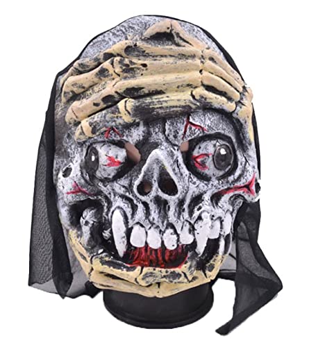 NXTFNRNX Meng Po Cosplay Maske Grimasse Alte Dame Lustige Geist Kopfbedeckung für Karneval Kostüm Party Requisiten NXTFNRNX Meng Po Cosplay Maske Grimasse Alte Dame Lustige Geist Kopfbedeckung für Karneval Kostüm Party Requisiten von NXTFNRNX
