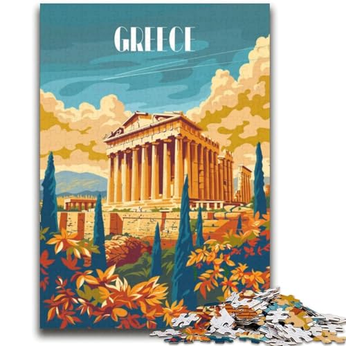 2000-teiliges Puzzle Der Ruhm des antiken Griechenlands für Teenager, Geschenke, Familienspiel zum Stressabbau, schwierige Herausforderung, tolle Geschenke und Spielzeuge, 2000 Teile (70x100cm) von NYANBFKEA