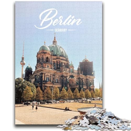 Berlin-Puzzles 2000 Teile für Teenager ab 14 Jahren, Heimkunst-Dekoration, Familienspiele, Weihnachts- und Geburtstagsgeschenke, 2000 Teile (70x100cm) von NYANBFKEA