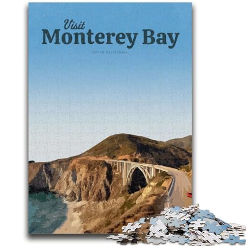 Besuchen Sie Monterey Bay Puzzle 1000 Teile für Teenager ab 14 Jahren, Denksportaufgaben, Familienspiele, Weihnachts- und Geburtstagsgeschenke, 1000 Teile (50x75cm) von NYANBFKEA