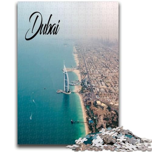 Dubai-Puzzle, 1000 Teile, für Teenager ab 14 Jahren, Denksportaufgaben, Familienspiele, Weihnachts- und Geburtstagsgeschenke, 1000 Teile (26x38cm) von NYANBFKEA