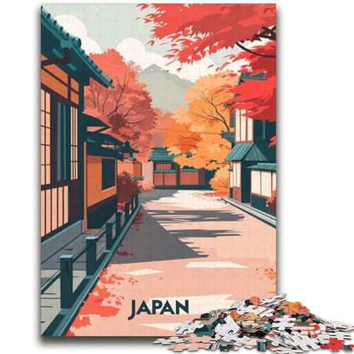 Herbst in Japan Puzzle 2000 Teile für Erwachsene, Spielzeug, Lernspiele, Stressabbau, Wichtelgeschenke für Kinder ab 14 Jahren, 2000 Teile (70x100cm) von NYANBFKEA