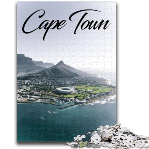 Kapstadt-Puzzles für Teenager, 1000 Puzzleteile, lustige Spiele für die ganze Familie, Aktivitäten für zu Hause, Geburtstagsgeschenk, Reisegeschenke, 1000 Teile (50x75cm) von NYANBFKEA