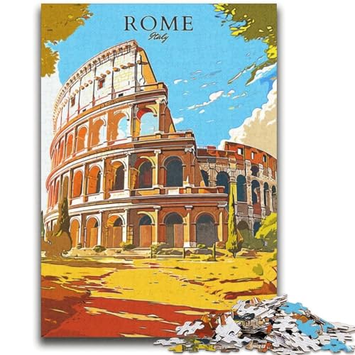 Kolosseum, Rom, Italien, Puzzle für Erwachsene, 2000 Teile, anspruchsvolles Spiel und Lernspiel für die ganze Familie zum Geburtstag, Weihnachten, 2000 Teile (70x100cm) von NYANBFKEA