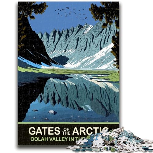 Oolah Valley Puzzle 1000 Teile für Teenager ab 14 Jahren, Denksportaufgaben, Familienspiele, Weihnachts- und Geburtstagsgeschenke, 1000 Teile (50x75cm) von NYANBFKEA