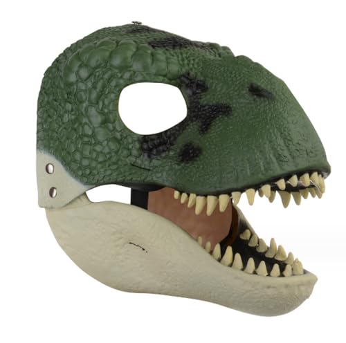 NYCK 2 Dinosaurier Masken, Mund Joint Aktivität, T-rex Maske, Dinosaurier Kopfbedeckung von NYCK