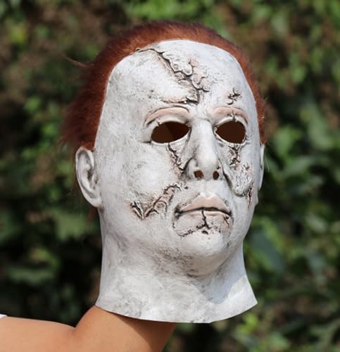 NYCK Halloween Latex Maske, Lustige Kopfbedeckung, Schreckliche Und Schreckliche Dekoration, Tanzparty, Trickster Requisiten 10 von NYCK