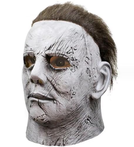 NYCK Halloween Latex Maske, Lustige Kopfbedeckung, Schreckliche Und Schreckliche Dekoration, Tanzparty, Trickster Requisiten 7 von NYCK