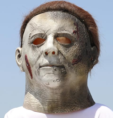 NYCK Halloween Latex Maske Lustige Verkleidung Kopfbedeckung Scary Und Scary Dekoration Live Requisiten von NYCK