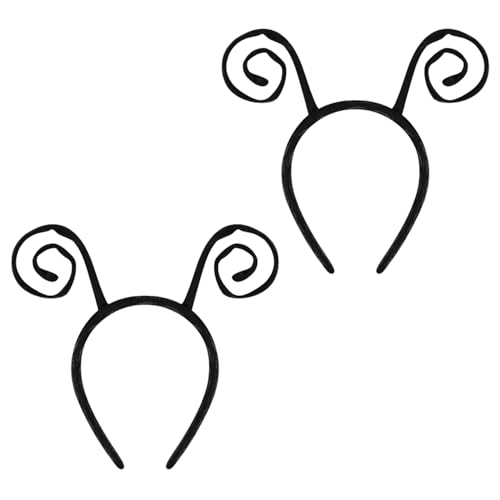 NYGGTYK 2 Stücke Kreativer Stirnbänder, Cosplay -Stirnbänder, Schmetterlingskostümzubehör, Party -Haarzubehör, Lustige Stirnbänder, Foto -Requisiten. von NYGGTYK
