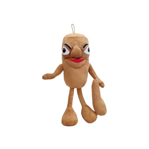 NYSDYSMYX Tung Tung Tung Tung Sahur Figur Plush,Tralalero Tralala Kuscheltier,Italian Brainrot Figuren PlüSchtier,Weicher Hai Mit Sneaker,Soft Stuffed Animal Plush Toy FüR Kinder (Tung Tung Tung) von NYSDYSMYX