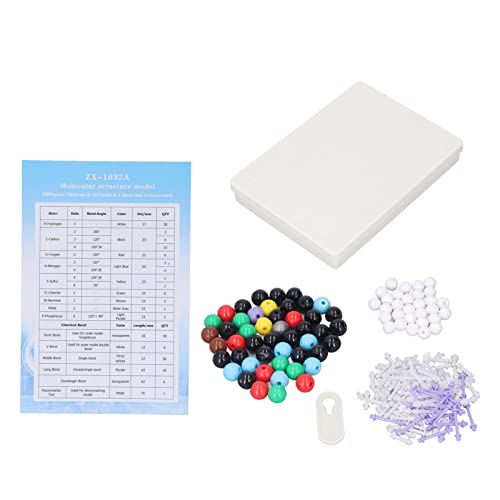 189-teiliges buntes PP-Chemie-Pädagogik-Kit für molekulare Strukturtypen als Lehrmittel für alle Altersgruppen 189-teiliges buntes PP-Chemie-Pädagogik-Kit für molekulare Strukturtypen als Lehrmittel für alle Altersgruppen von NYSUZHOUJI