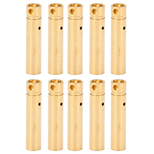 NYSUZHOUJI 4 mm weiblicher Bananenstecker, reines Kupfer, vergoldete Anschlüsse, elektronisches Messzubehör NYSUZHOUJI 4 mm weiblicher Bananenstecker, reines Kupfer, vergoldete Anschlüsse, elektronisches Messzubehör von NYSUZHOUJI