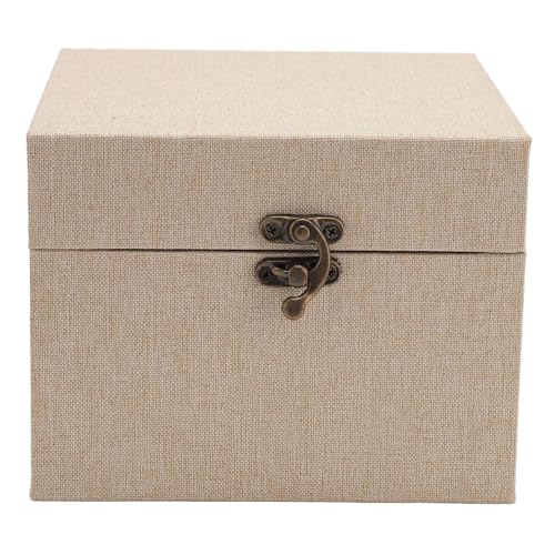 NYSUZHOUJI Aufbewahrungskoffer für Puppenköpfe mit Kugelgelenk, schützende Tragebox aus Leinenstoff für Puppen im Maßstab 1:3, Vintage-Eleganz und hervorragender Schutz, passend für Sammler (Beige) NYSUZHOUJI Aufbewahrungskoffer für Puppenköpfe mit Kugelgelenk, schützende Tragebox aus Leinenstoff für Puppen im Maßstab 1:3, Vintage-Eleganz und hervorragender Schutz, passend für Sammler (Beige) von NYSUZHOUJI