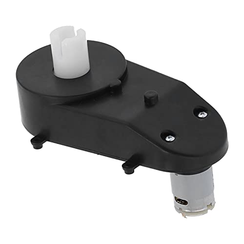 NYSUZHOUJI Motorrad Getriebe Elektrofahrzeug Fahrzeugspielzeuggetriebe Getriebezubehör 6600 U/min DC 12 V für Elektroauto oder Spielzeugauto von NYSUZHOUJI