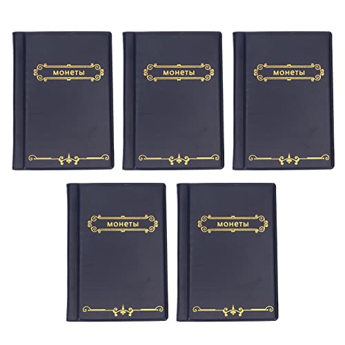 NYSUZHOUJI Sammlungshalter Buch Hochtransparentes Aufbewahrungsalbum 5 Stück für Artensammler PVC NYSUZHOUJI Sammlungshalter Buch Hochtransparentes Aufbewahrungsalbum 5 Stück für Artensammler PVC von NYSUZHOUJI