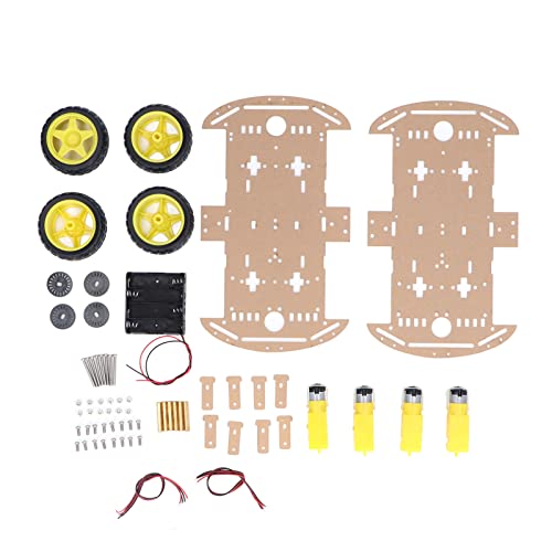 NYSUZHOUJI Smart Car Chassis Antriebsradmotor Schraubmutter -Set Kit einfach eine Starke Stromversorgung für Heimwerker anwendbar installieren NYSUZHOUJI Smart Car Chassis Antriebsradmotor Schraubmutter -Set Kit einfach eine Starke Stromversorgung für Heimwerker anwendbar installieren von NYSUZHOUJI
