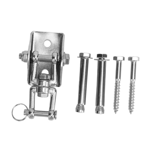 NYSUZHOUJI Swing Hook 360 Grad rotierender Edelstahl -Innenbügel für Hängemattenstuhl für Hängemattenstuhlbeutel NYSUZHOUJI Swing Hook 360 Grad rotierender Edelstahl -Innenbügel für Hängemattenstuhl für Hängemattenstuhlbeutel von NYSUZHOUJI