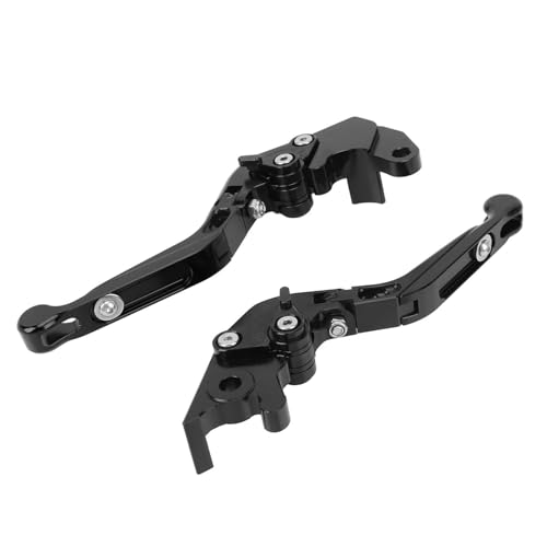 NYSUZHOUJI ZYF R125 2014 ord2022 Faltbremse Leber CNC Aluminium Griff regulierbar für verbesserte Brems Leistung (Schwarz) von NYSUZHOUJI