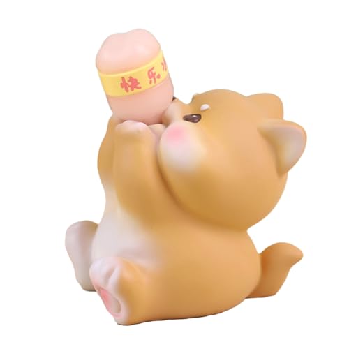 Niedliche Tierfigur entzückendes Harzspielzeug für einige Leute Desktop Dekoration (Hund) von NYSUZHOUJI